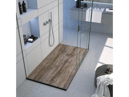 Lumenao shower tray with smooth finish, Lumenao 3D color grid - 190x90 cm SOGR80129