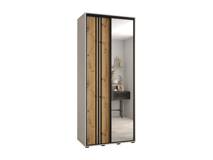 Ventoriq 7 Sliding Door Wardrobe 235.2/110/45 2 Doors White/Ventoriq/Black XCCO03438