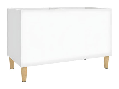White record cabinet 74.5x38x48 cm engineered wood OKYB67902