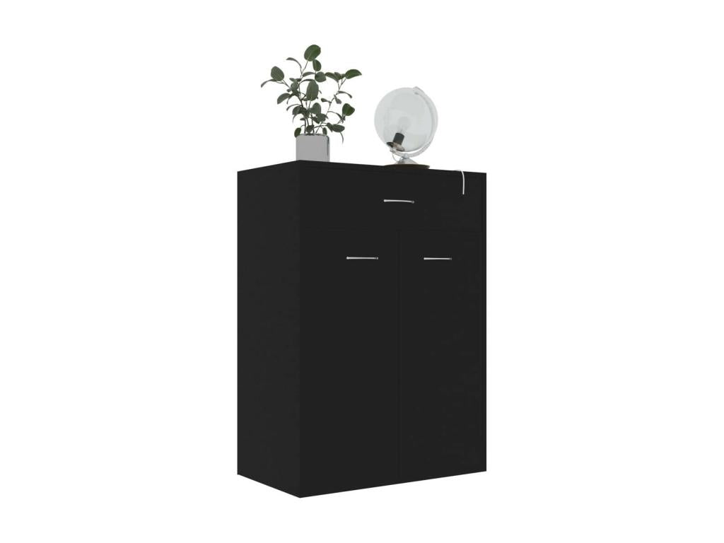 Black Shoe Cabinet 60x35x84 CSEY07504