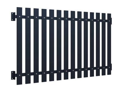Anthracite fence panel 170.5x100 Powder-coated steel IFPA40972