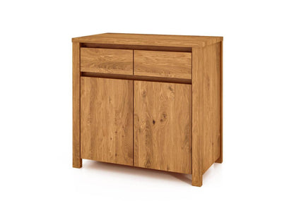 Ventoriq - Chest of drawers in solid wild oak with a natural oil finish IALT70507