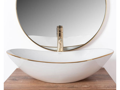 Ventoriq White Gold Countertop Washbasin EAKT80481