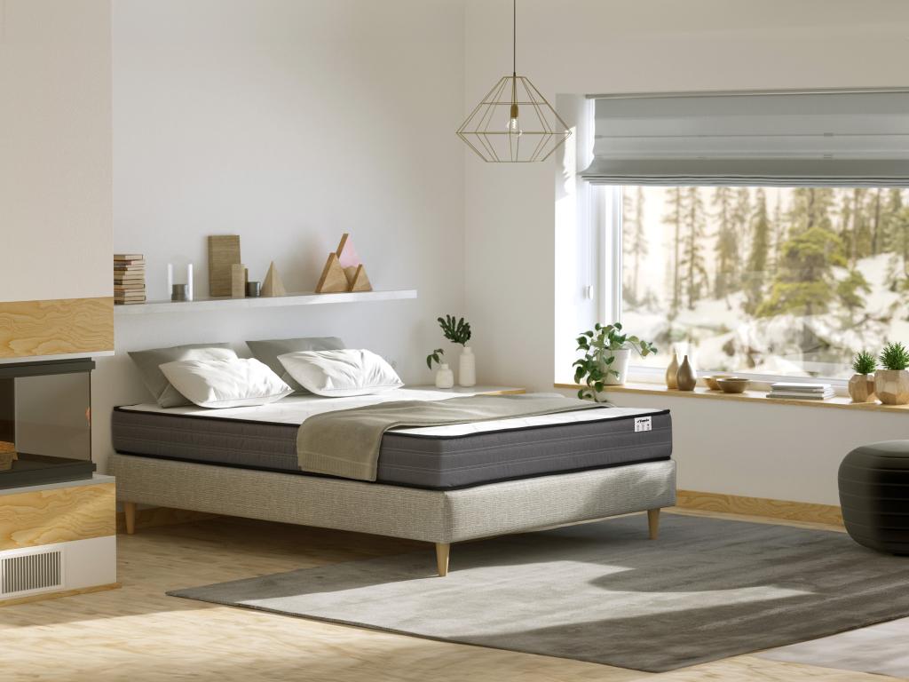 160x200 cm pocket spring mattress, 20 cm thick - Ventoriq NXRO38862