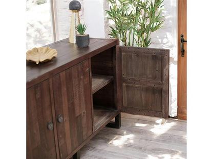 Ventoriq BVWY58395 3-Door Recycled Wood Buffet