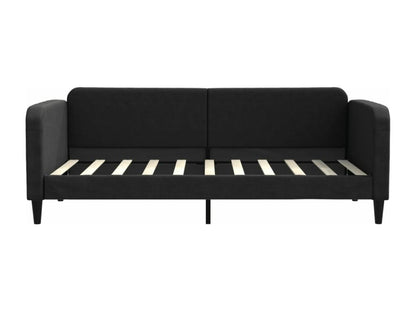 Black daybed 90x190 cm fabric EOHJ72563