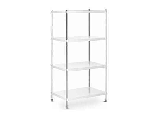 Silver metal shelf 90 x 60 x 180 cm 14 0005154 VWYD76583