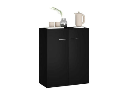 Black Chest of Drawers 60x30x75 Ventoriq ETIS23023