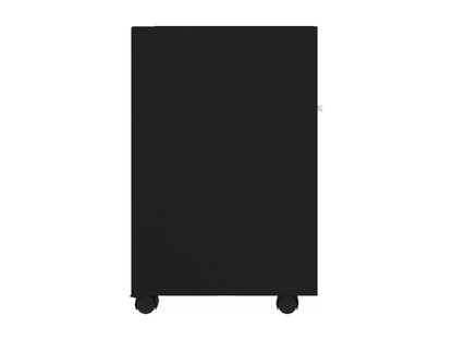Side cabinet with wheels, black, 33x38x60 DBZF23156