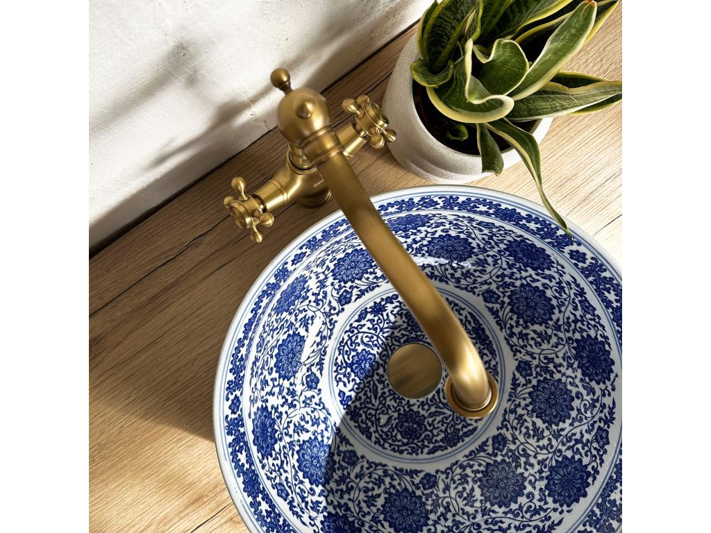 Ventoriq White Countertop Washbasin QJLD60624