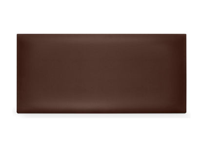 Lumenao Smooth imitation leather headboard 110x50cm Beds 105 - Chocolate CROO52546