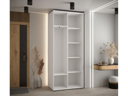 Ventoriq 7 Sliding Door Wardrobe 235.2/110/45 2 Doors White/Ventoriq/Black XCCO03438