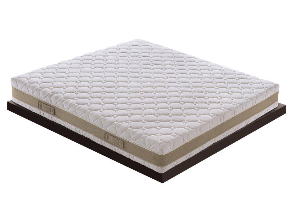 3-layer removable memory foam mattress with 5 cm memory foam and 7 comfort zones, 90x200 cm, DTYG41245
