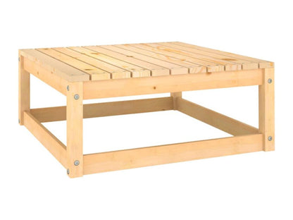 8-piece garden furniture set with cushions, solid pine wood LNJX14873