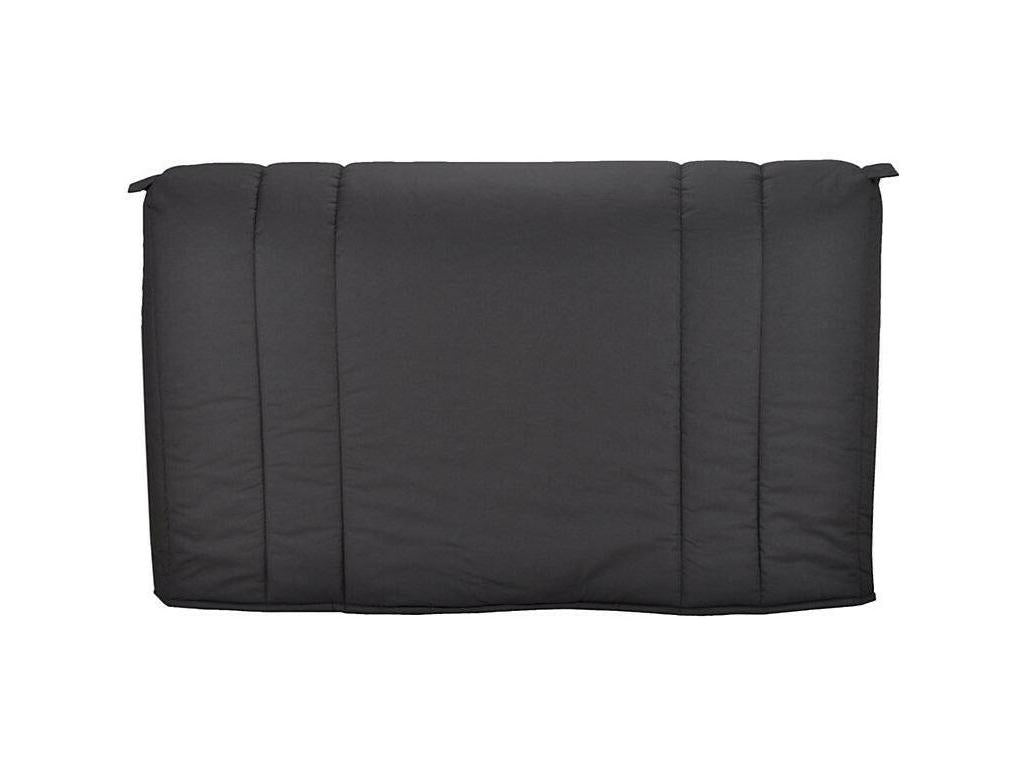 Ventoriq 12cm Fabric Sofa Bed with Mattress, 140x190cm, Bounty Style - Dark Grey - Storage Compartment XJCT86395