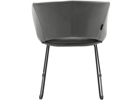 Ventoriq - Grey PU Upholstered Dining Chair RKCD52989