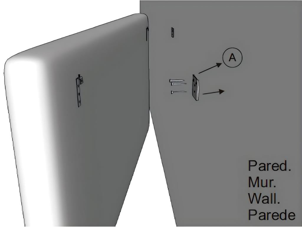 Ventoriq Headboard 160x60 cm Black Padded with Foam RFFP86566