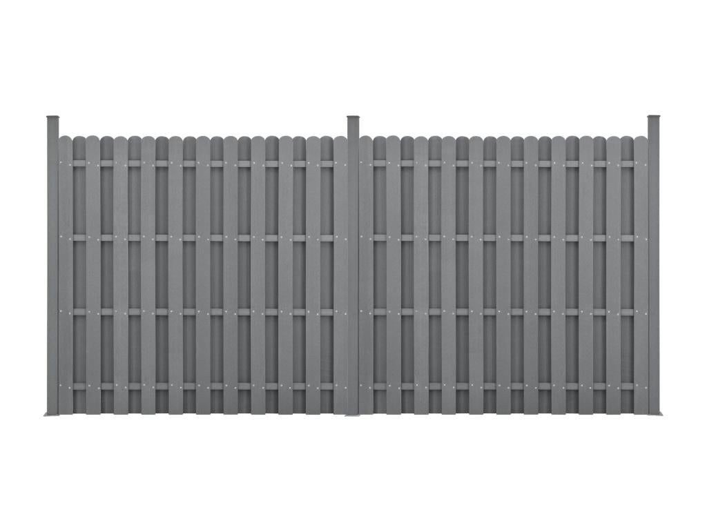 Ventoriq of 2 brown wooden fences 376x376x185 cm 03 0006604 CVNP79911