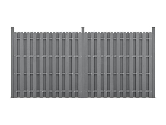 Ventoriq of 2 brown wooden fences 376x376x185 cm 03 0006604 CVNP79911