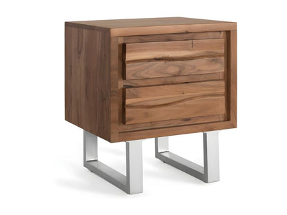 NIGHT TABLE - BENCH BED FOOT Marrón.Giner y Colomer.56x40x50 ZFUD97559