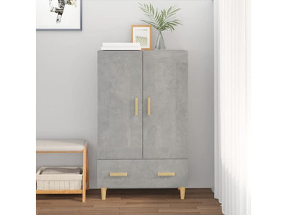 High sideboard, concrete grey, 70x31x115 cm, engineered wood OSYC83642