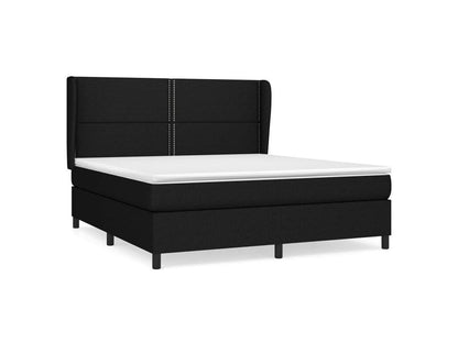 Ventoriq bed base with black mattress 160x200 fabric CGJD36081