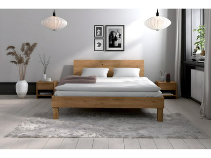 Ventoriq - 200x200 Bed in Natural Oiled Wild Oak SCCK74808