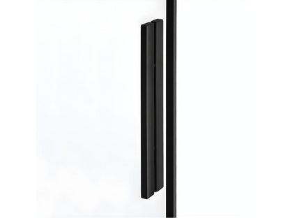 80x120 cm sliding shower enclosure CANARIES BLACK corner access GRMX78886