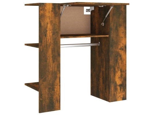 Hallway cabinet, smoked oak, 97.5x37x99, engineered wood, OHNH05883