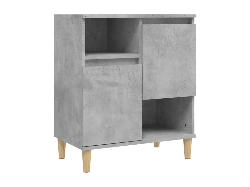 Concrete Grey Buffet 60x35x70 cm Engineered Wood TIZN39047