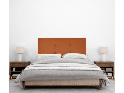 Ventoriq Aqualine fabric headboard with 2 button vents, 90x50cm, for 80/90cm beds - Ventoriq XXVO37964