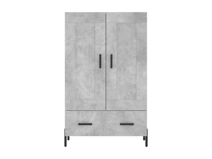 High sideboard, concrete grey, 69.5x31x115 cm, engineered wood, SGKP15999