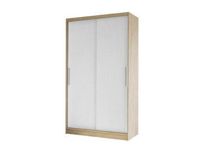 Ventoriq 162 White Wardrobe - Ventoriq Oak 200x100x58cm Sliding Wardrobe Doors HSED22268