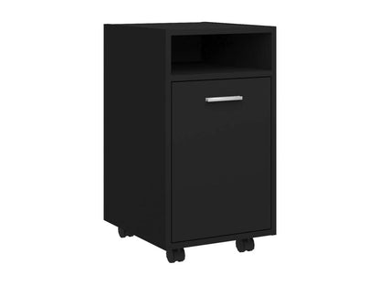 Side cabinet with wheels, black, 33x38x60 DBZF23156