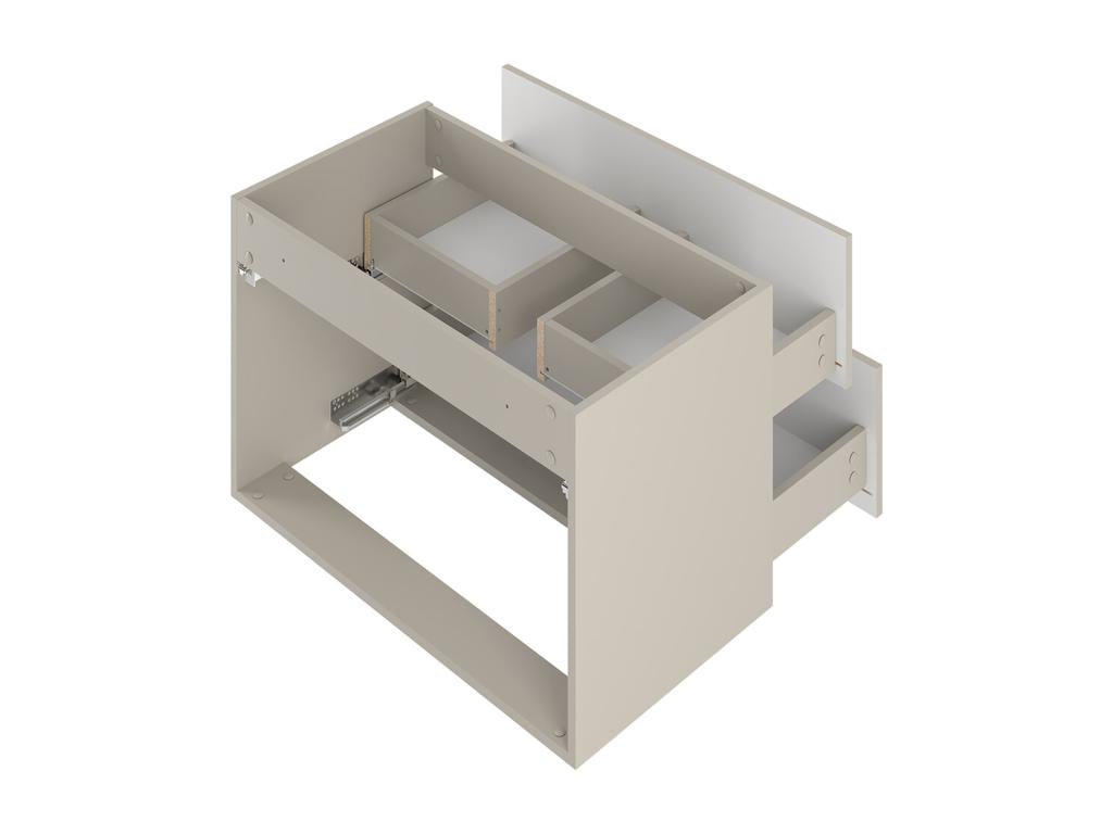 Ventoriq Cashmere 80cm Vanity Unit YXUZ15448