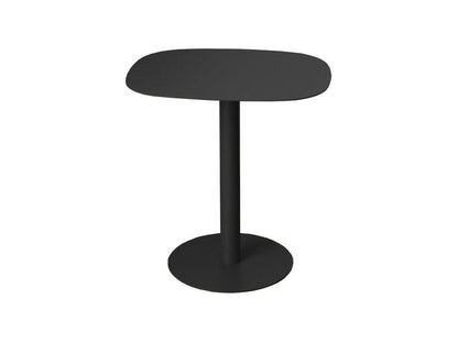 Side table, coffee table, end table, metal, Scandinavian design, functional - Black - 51x49x38 cm - Ventoriq LMRY95496