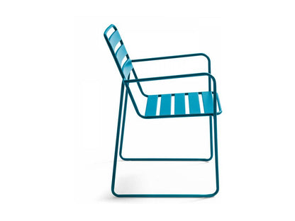 Ventoriq YGOA22490 Blue Steel Garden Chair