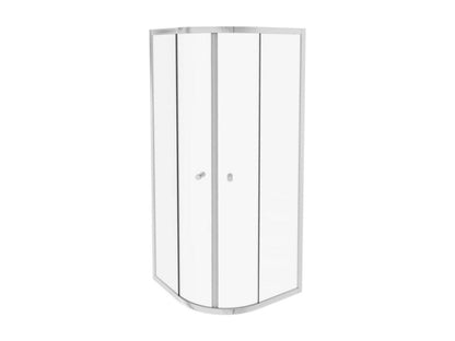 Lumenao Sliding Quarter-Round Shower Enclosure, Chrome, 90 cm, JFOY87839