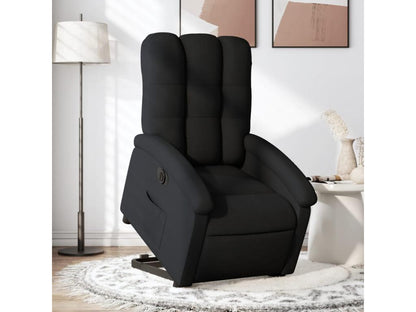Black fabric electric recliner chair XFTB66073