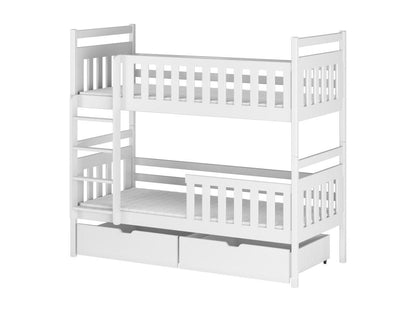 Ventoriq BB014 Bunk Beds 80x190 cm White CKZW01155