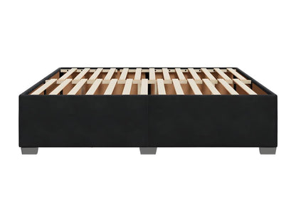 Black bed frame 180x200 cm Velvet NLWP71114
